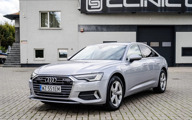 Audi A6 cena 134000 przebieg: 82800, rok produkcji 2020 z Gdańsk małe 172